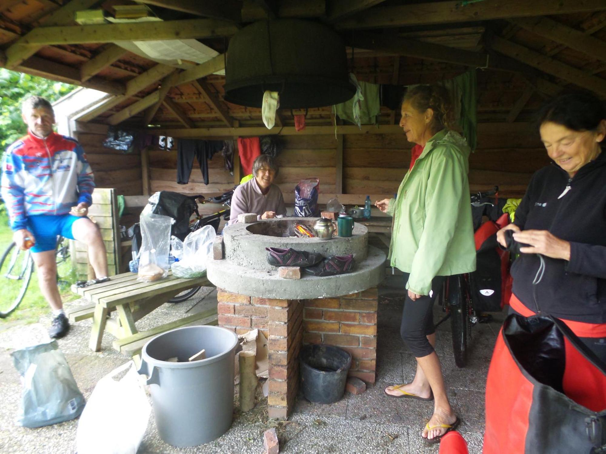 De Horizon, Slapen In Hutten *